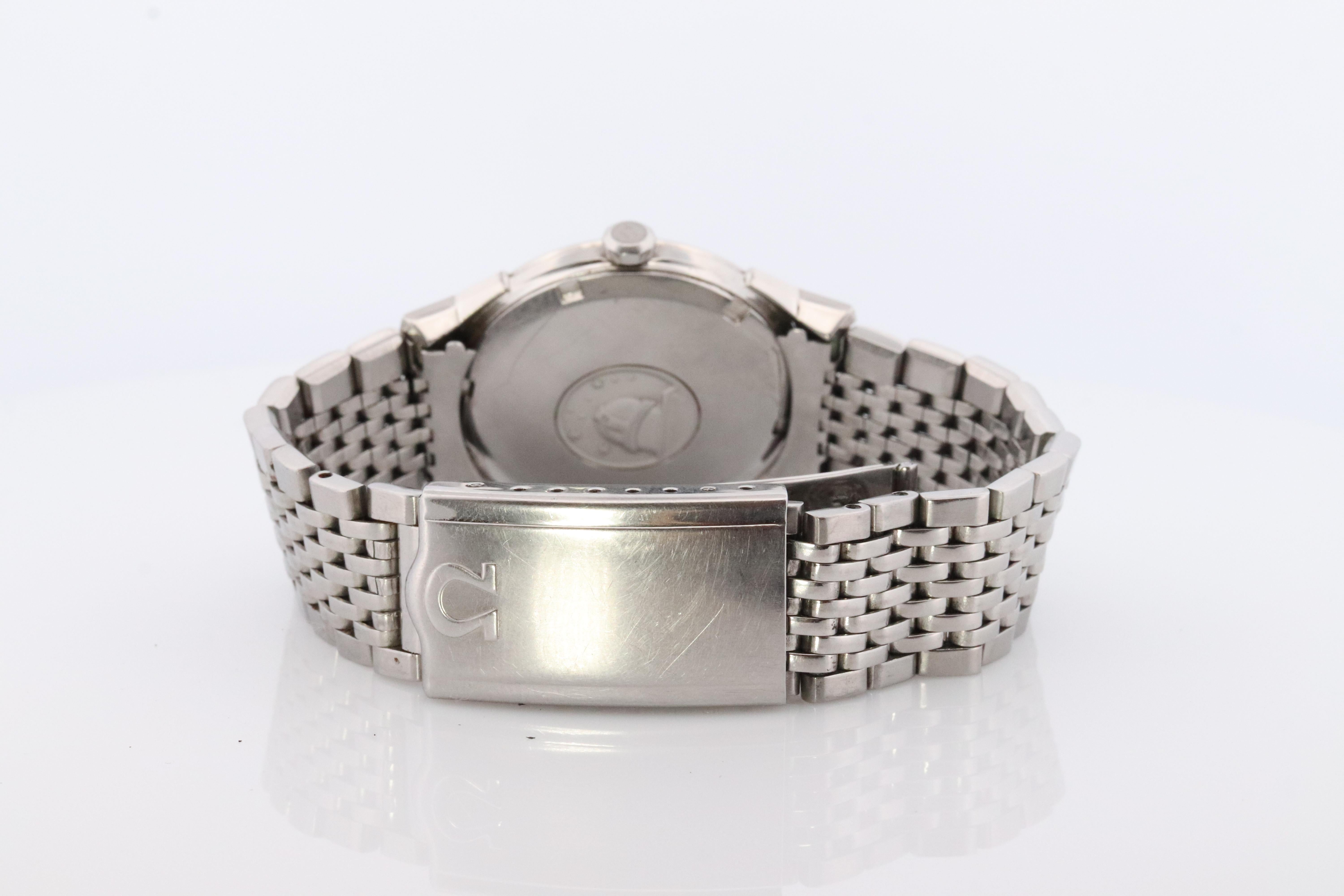 Men's OMEGA Constellation Pie Pan Automatic Mens Watch. Ref 167.005 Stainless Steel. For Sale