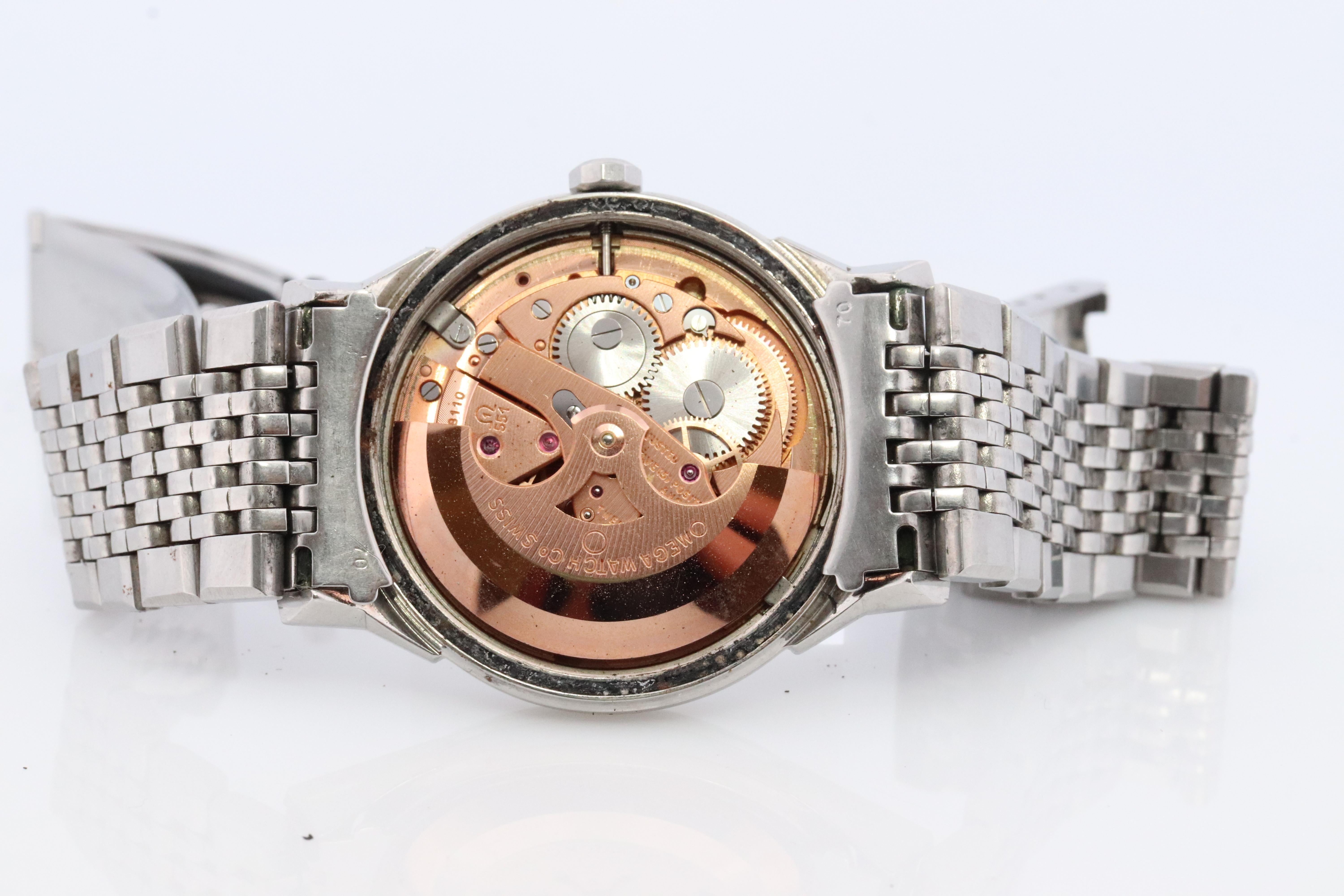 OMEGA Constellation Pie Pan Automatic Mens Watch. Ref 167.005 Stainless Steel. For Sale 2