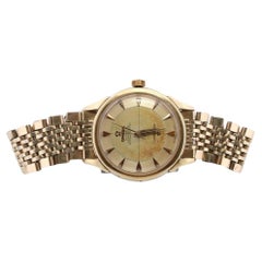 Omega Constellation Pie Pan Watch. Authentic Mens Omega Automatic 5852 Wristwatc