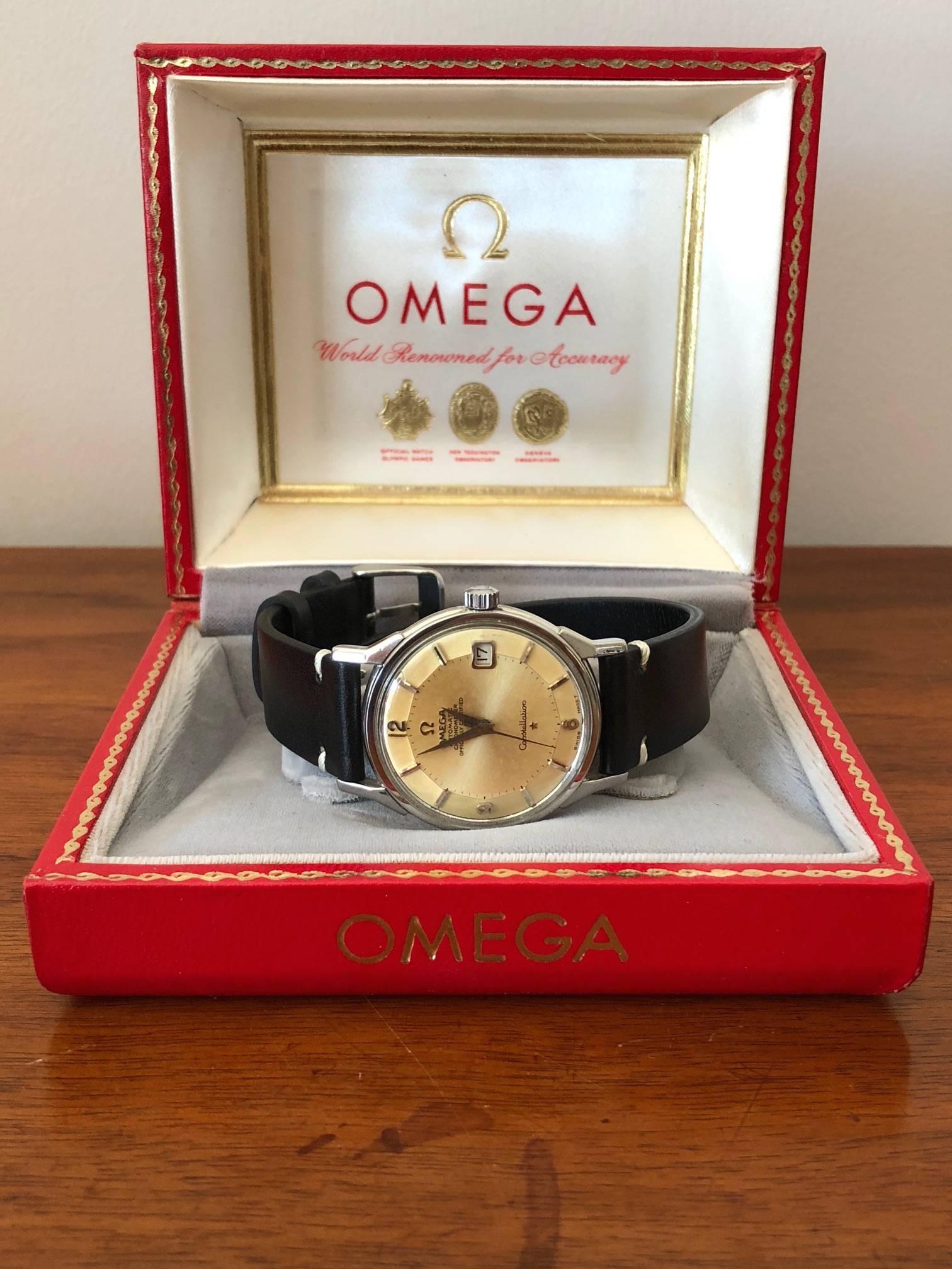 omega constellation pie pan for sale