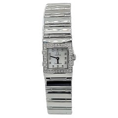 Vintage Omega Constellation Quadra Diamond Wristwatch