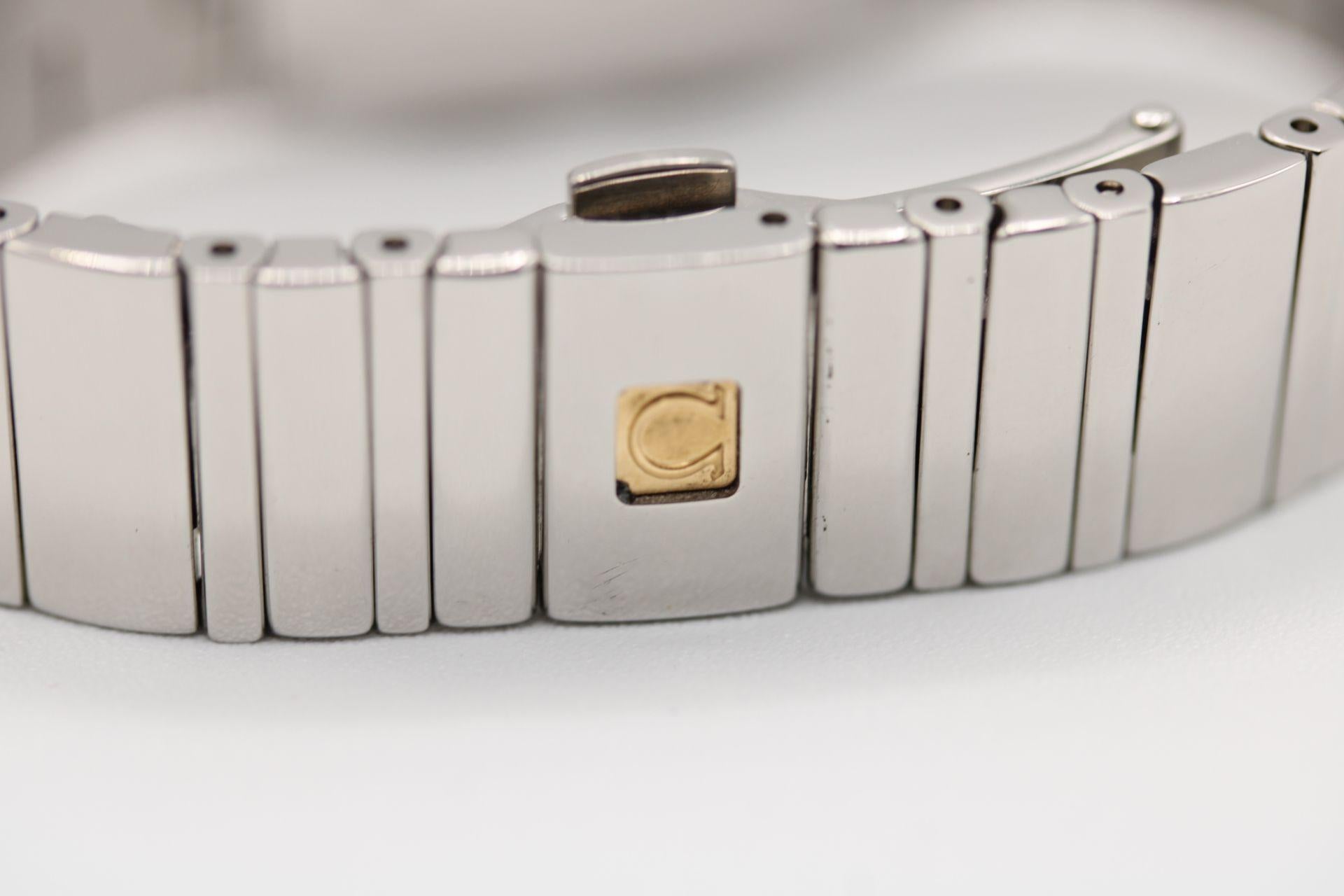 Omega Constellation Quadrella 1586.70.00 In Good Condition In London, GB