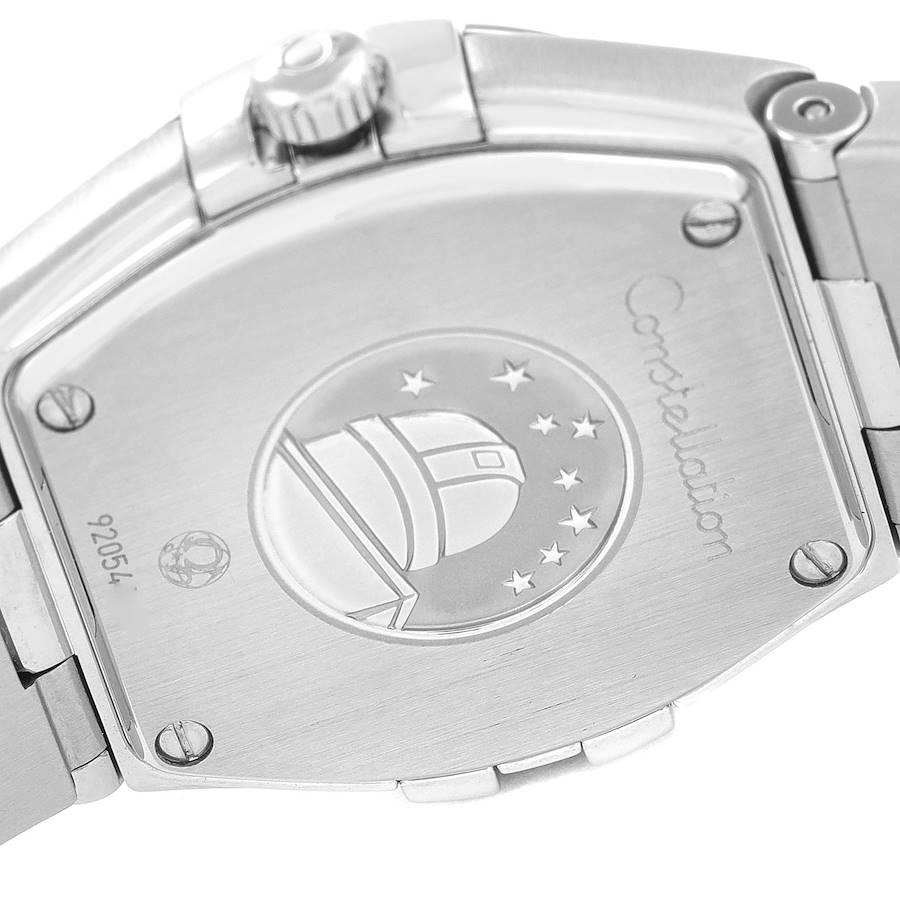 Omega Constellation Quartz 24 MOP Diamond Watch 123.15.24.60.57.001 Box Card 2