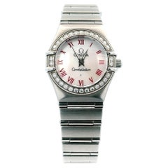 Omega Constellation Quartz MOP Diamonds