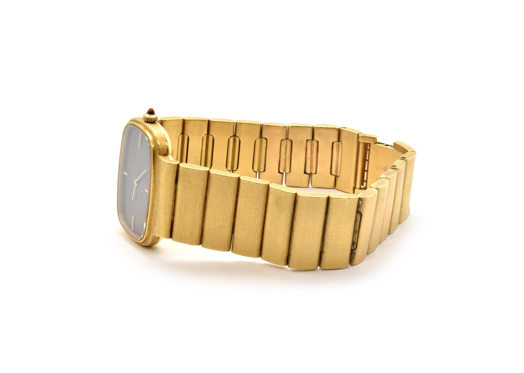 omega 18 karat gold watch