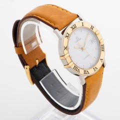 Omega Constellation ref 1961080, 33mm Yellow Gold Bezel, Stainless Steel, c1990