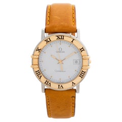 Omega Constellation ref 1961080, 33mm Yellow Gold Bezel, Stainless Steel, c1990