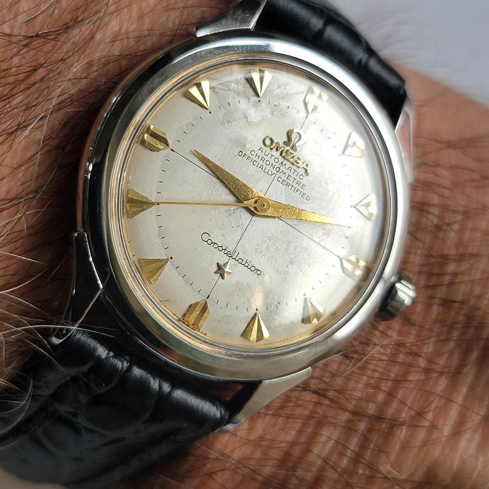 Omega Constellation Ref 2782 Mens 35mm 1950s Vintage Bumper Automatic ...