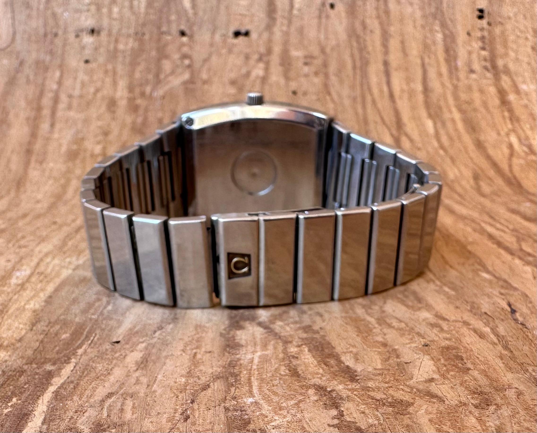 Omega Constellation Ref.3550815 / 155.002, Seltenes reflektierendes/graues Zifferblatt Cal 711 12