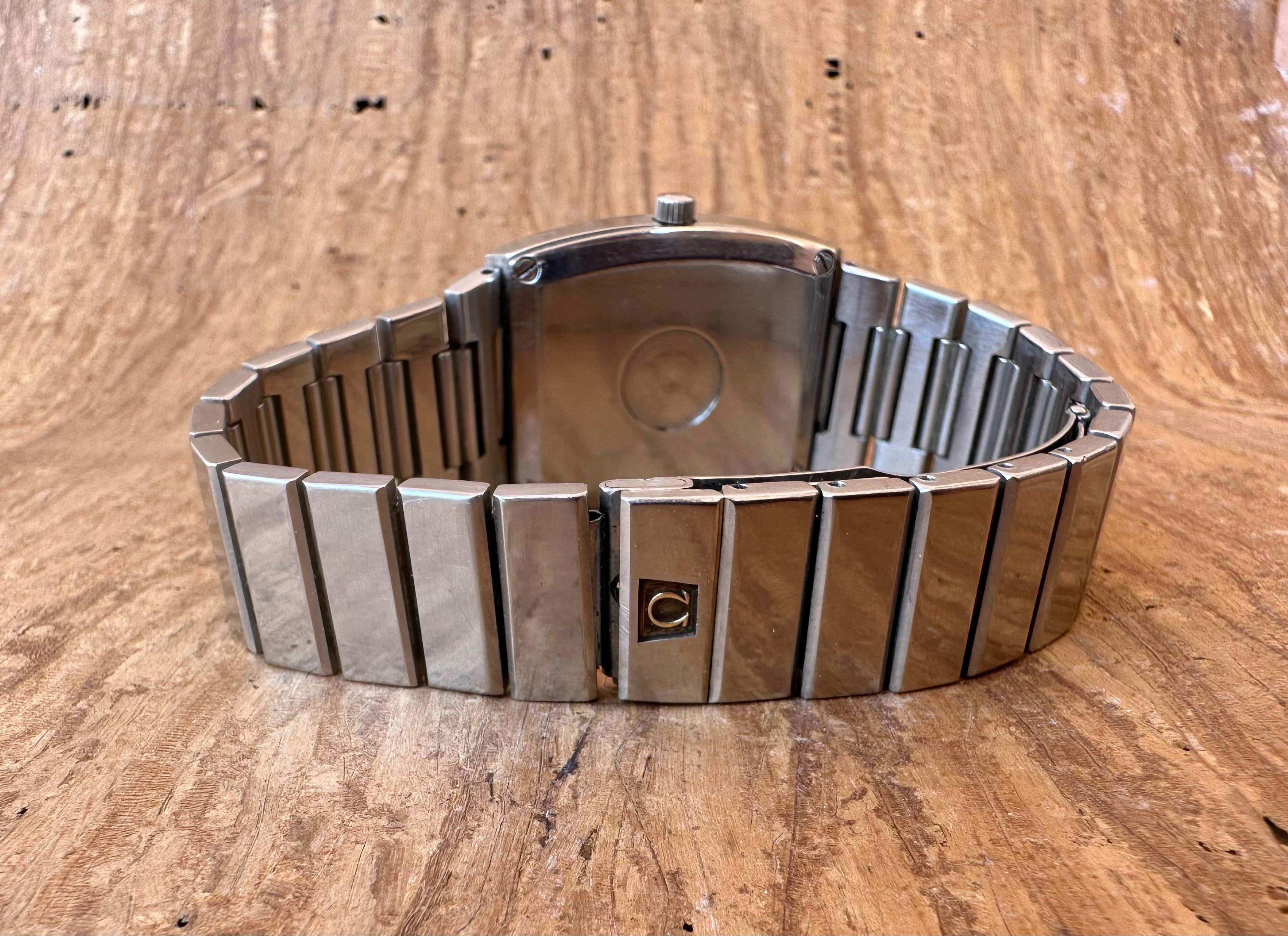 Omega Constellation Ref.3550815 / 155.002, Seltenes reflektierendes/graues Zifferblatt Cal 711 Herren