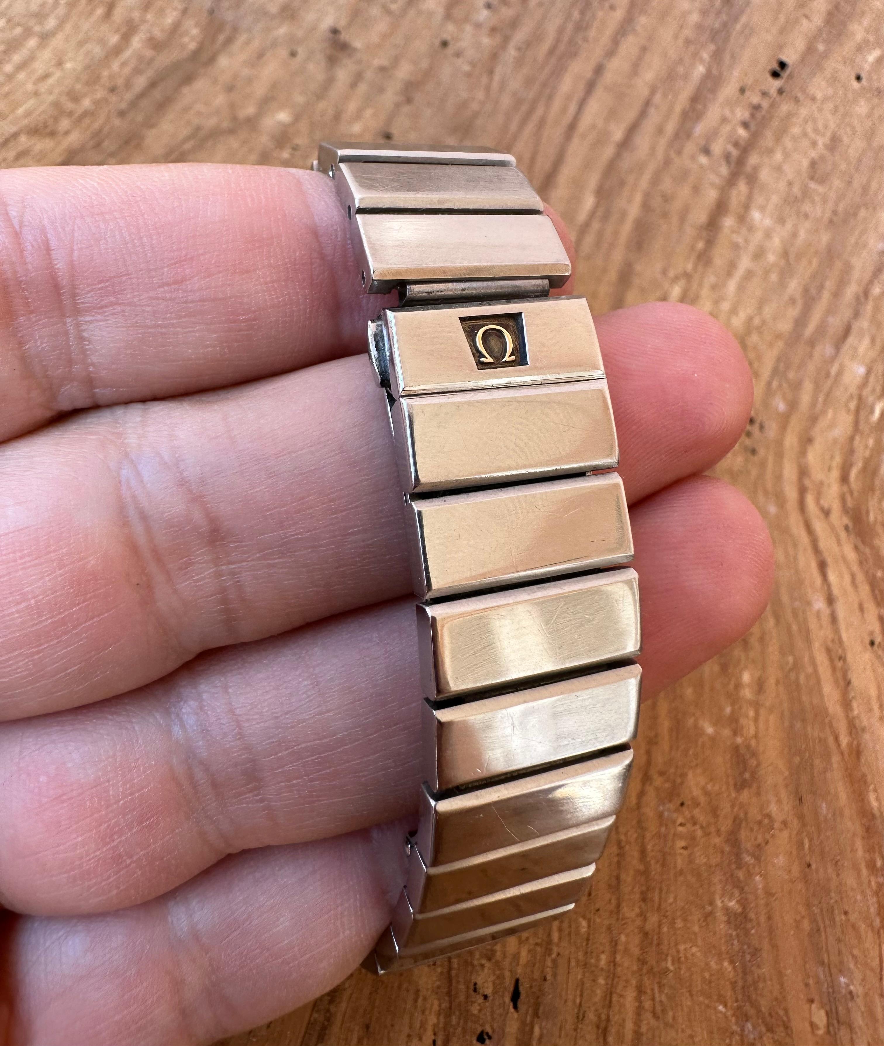 Omega Constellation Ref.3550815 / 155.002, Seltenes reflektierendes/graues Zifferblatt Cal 711 1