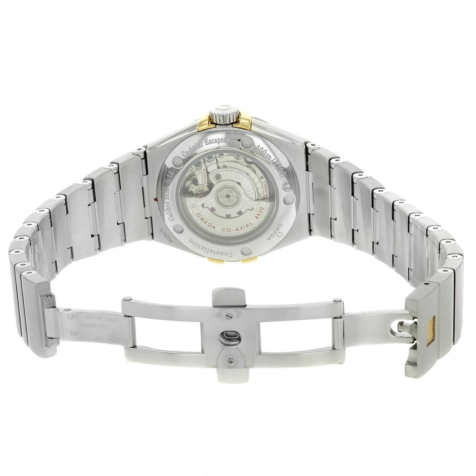 omega constellation gold price