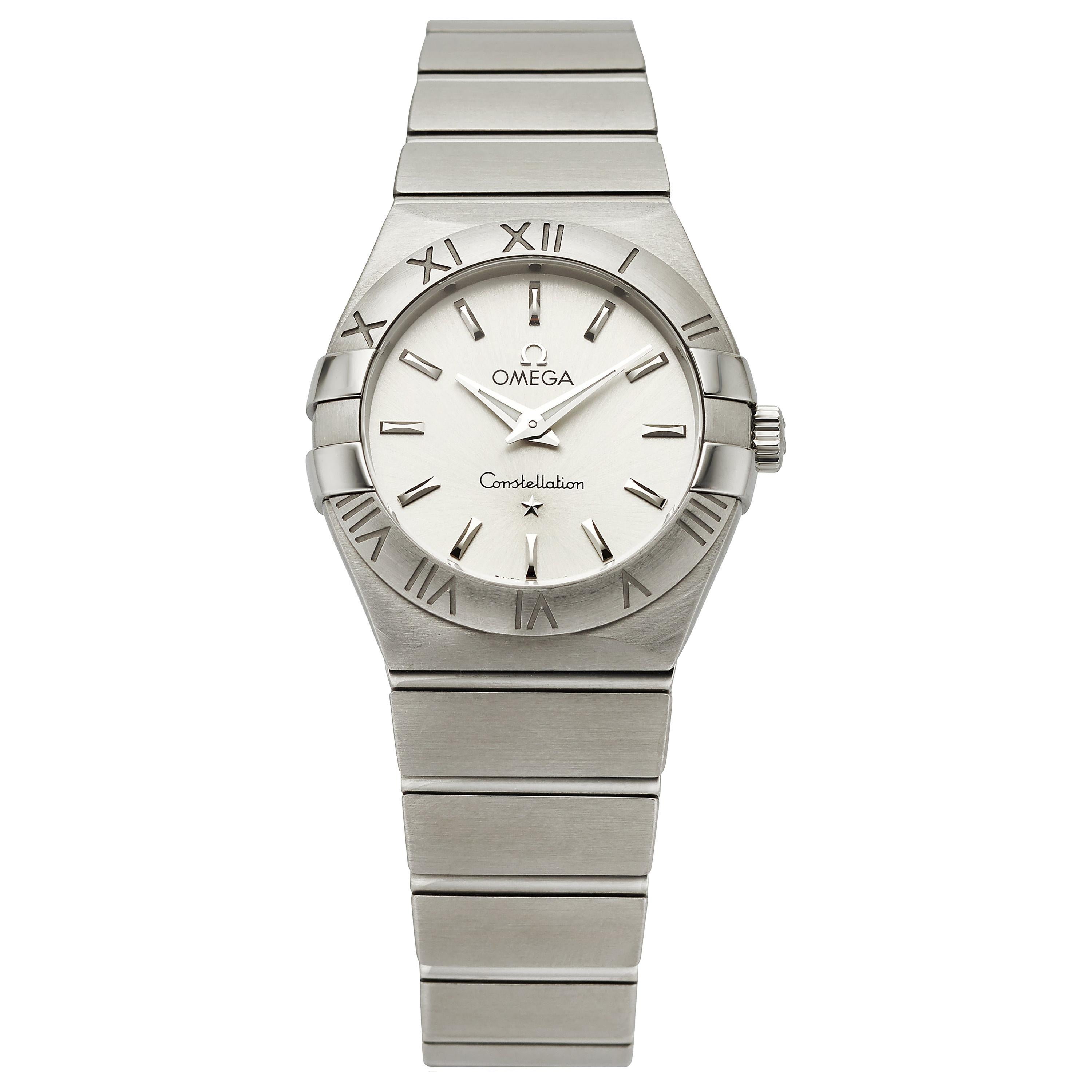Omega Constellation Silver Dial Steel Timepiece