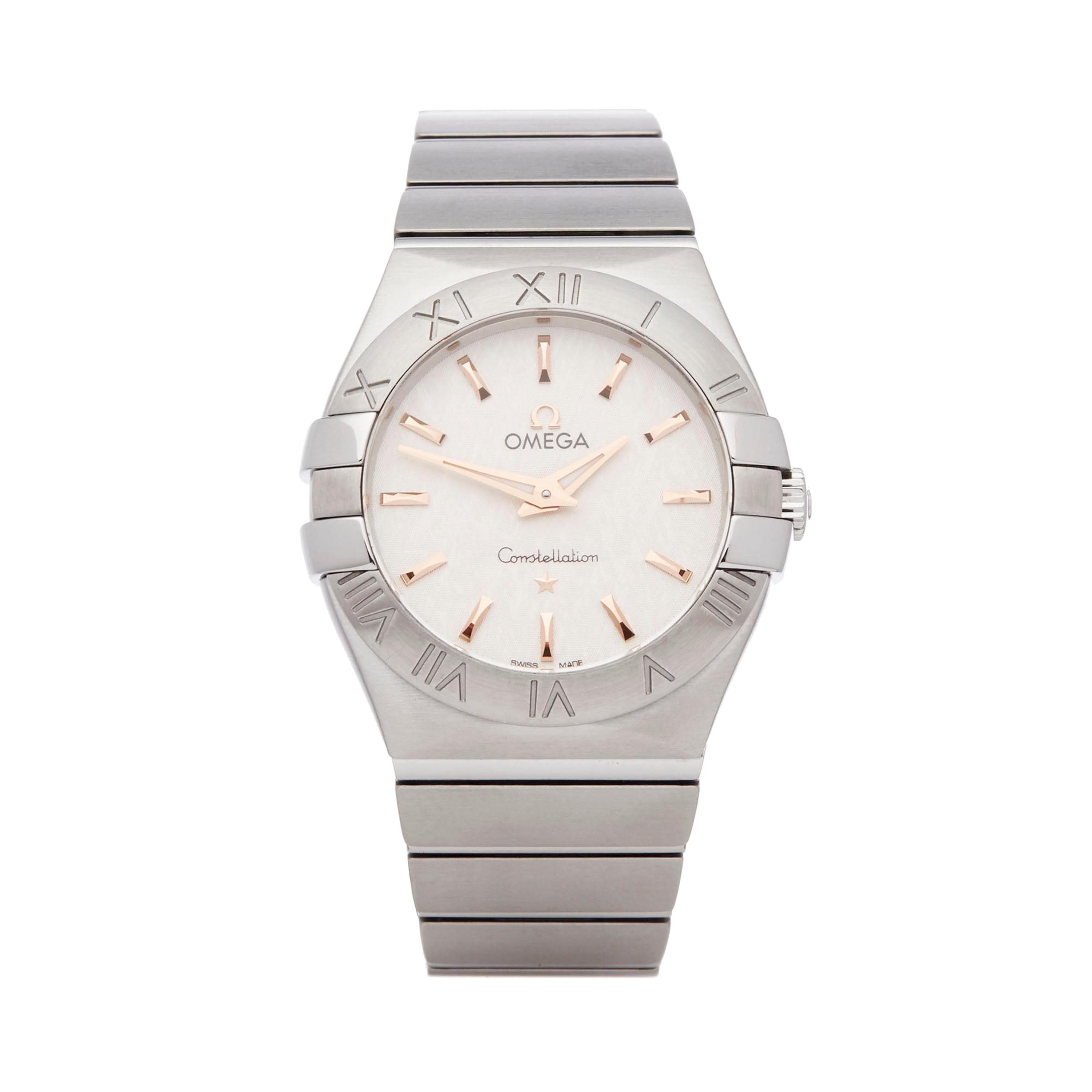 Omega Constellation Stainless Steel 12310276002004 Wristwatch