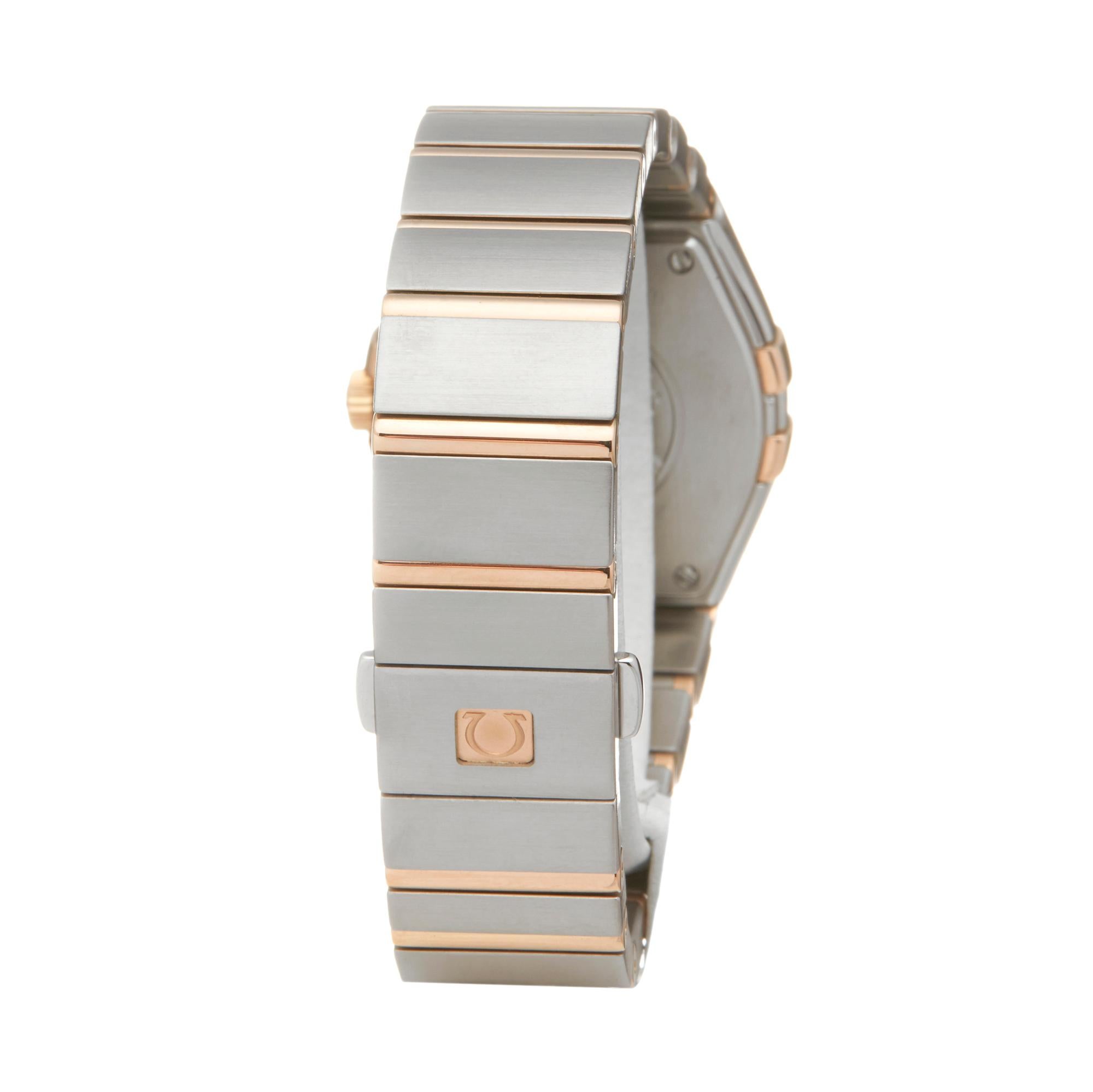 Women's Omega Constellation Stainless Steel and 18K Yellow Gold 123.20.27.60.02.004 
