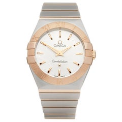 Omega Constellation Stainless Steel and 18K Yellow Gold 123.20.27.60.02.004