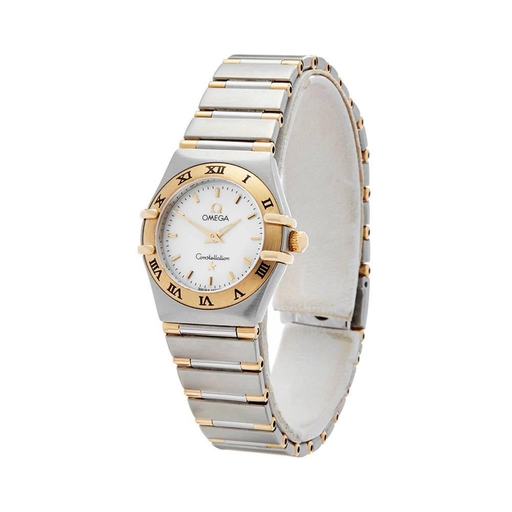 Xupes Ref: W4650
Manufacturer: Omega
Model: Constellation
Model Reference: 1362.70.00
Age: Circa 2000's
Gender: Women's
Box and Papers: Box Only
Dial: Mother Of Pearl & Batons
Glass: Sapphire Crystal
Movement: Quartz
Water Resistance: To