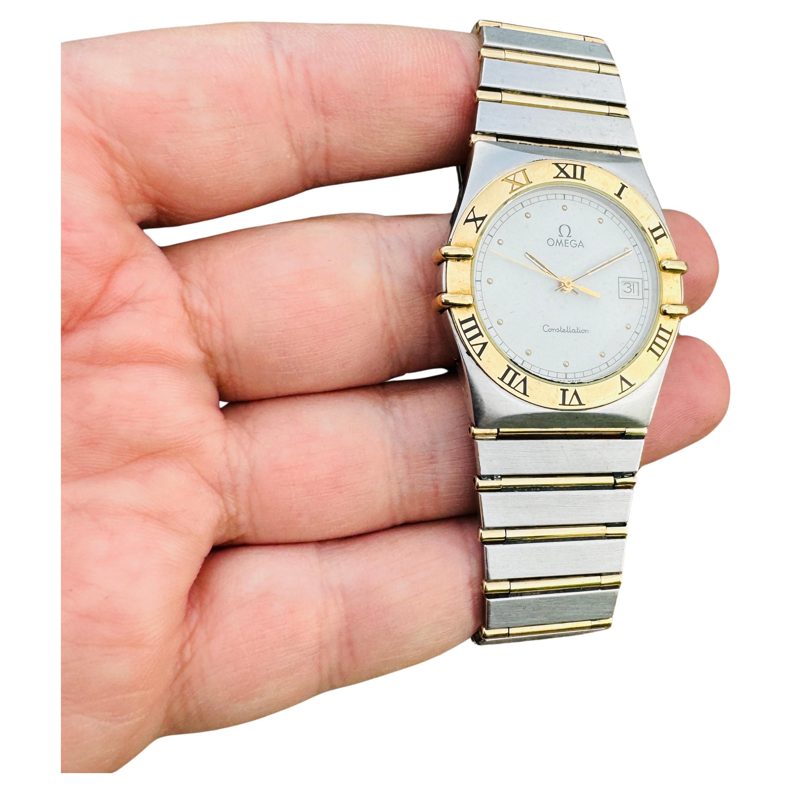 Omega Constellation Stainless Steel Gold 3961070 / 3961080 Full Bar