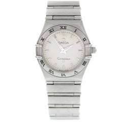 Retro Omega Constellation Stainless Steel Ladies Watch