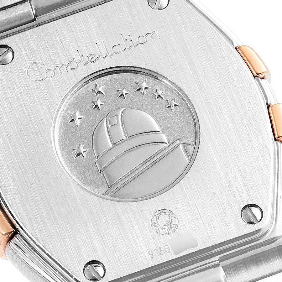 Omega Omega Constellation Star Stahl Roségold Diamant-Uhr 123.25.24.60.05.002 im Angebot 2