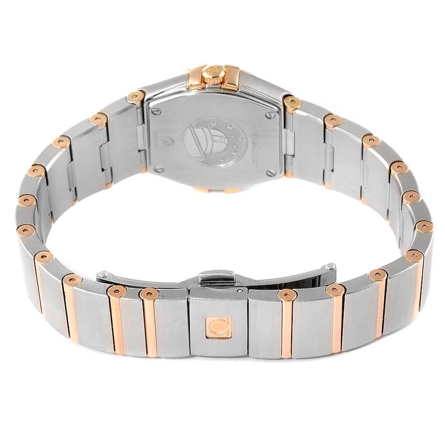 Omega Omega Constellation Star Stahl Roségold Diamant-Uhr 123.25.24.60.05.002 im Angebot 3