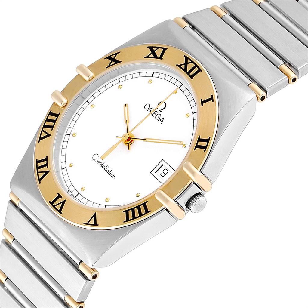 Omega Constellation Steel 18 Karat Yellow Gold Men's Watch 3961076 1