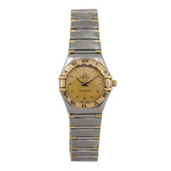 Omega Constellation Two-Tone Gold Dial Watch