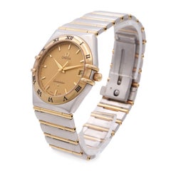 Omega Constellation Two Tone Quartz Men's Watch
