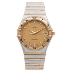 Omega Constellation Two Tone Quartz Men's Watch