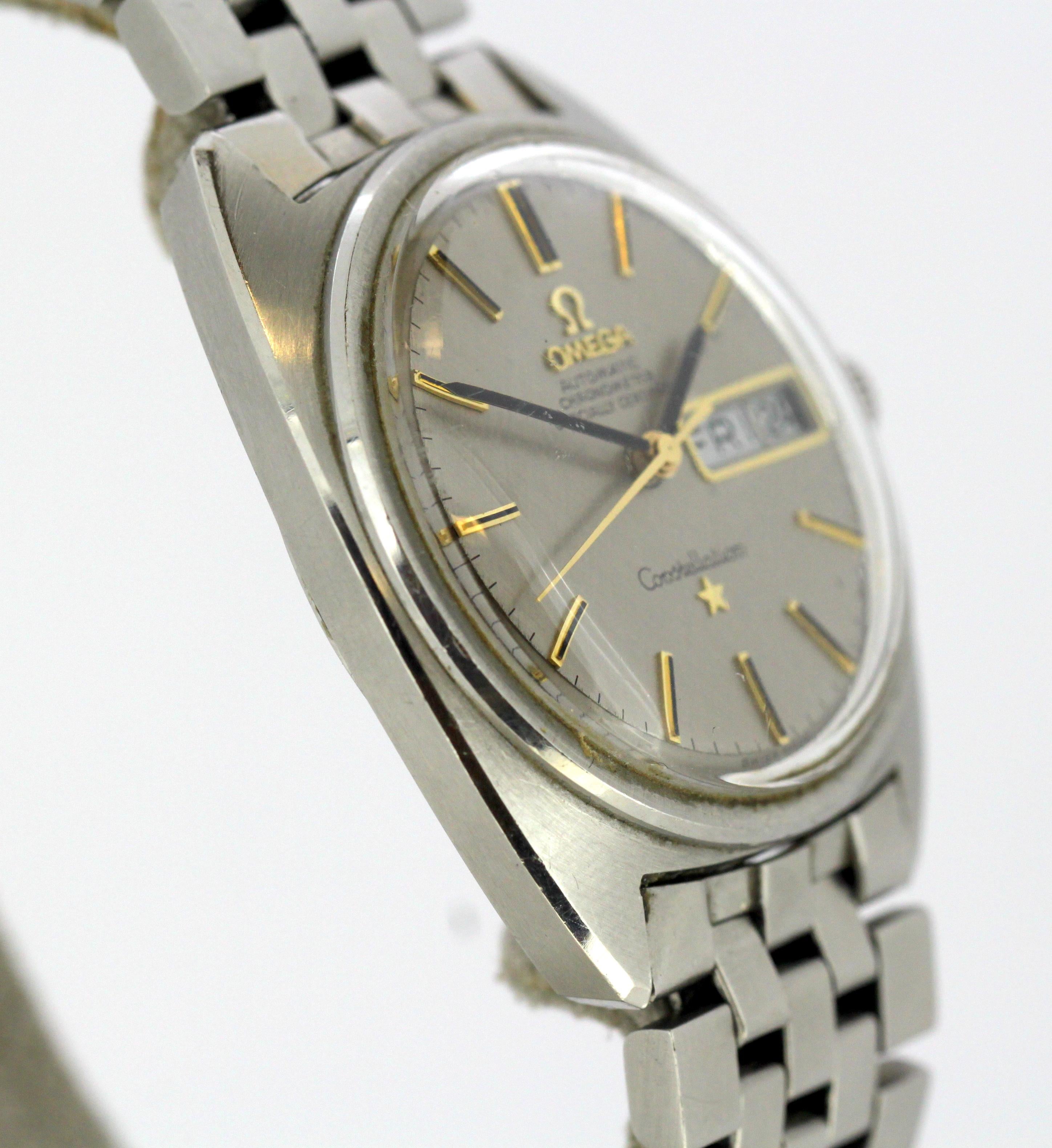 omega constellation automatic chronometer vintage