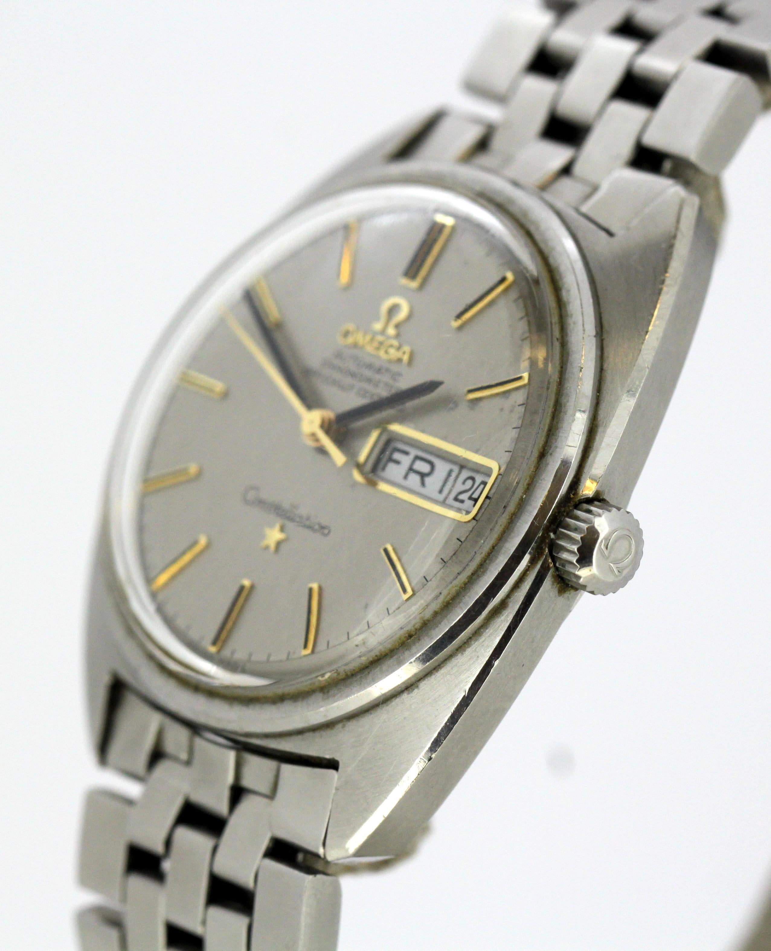 Omega Constellation, Vintage Automatic Chronometer Wristwatch In Good Condition In Braintree, GB