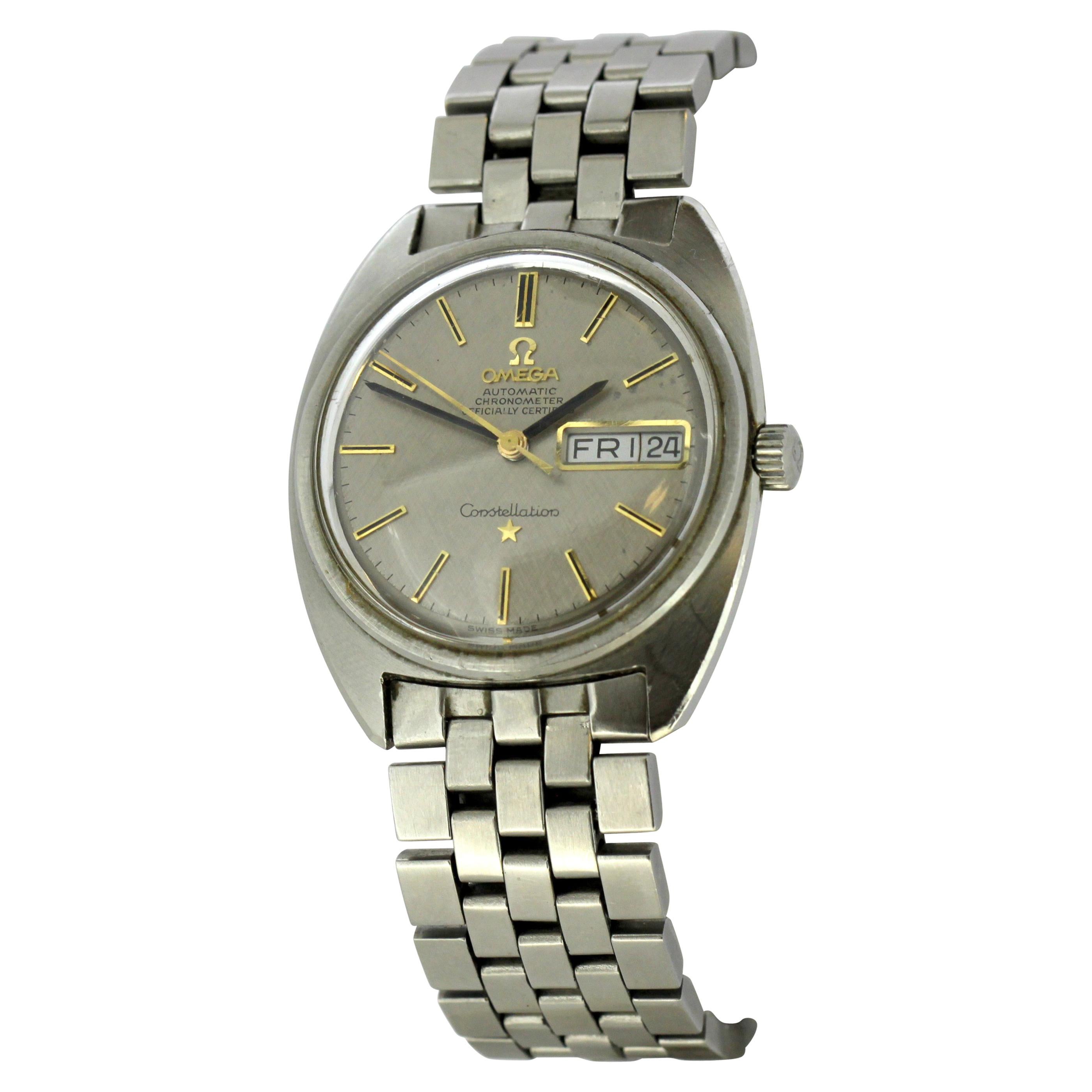 Omega Constellation, Vintage Automatic Chronometer Wristwatch