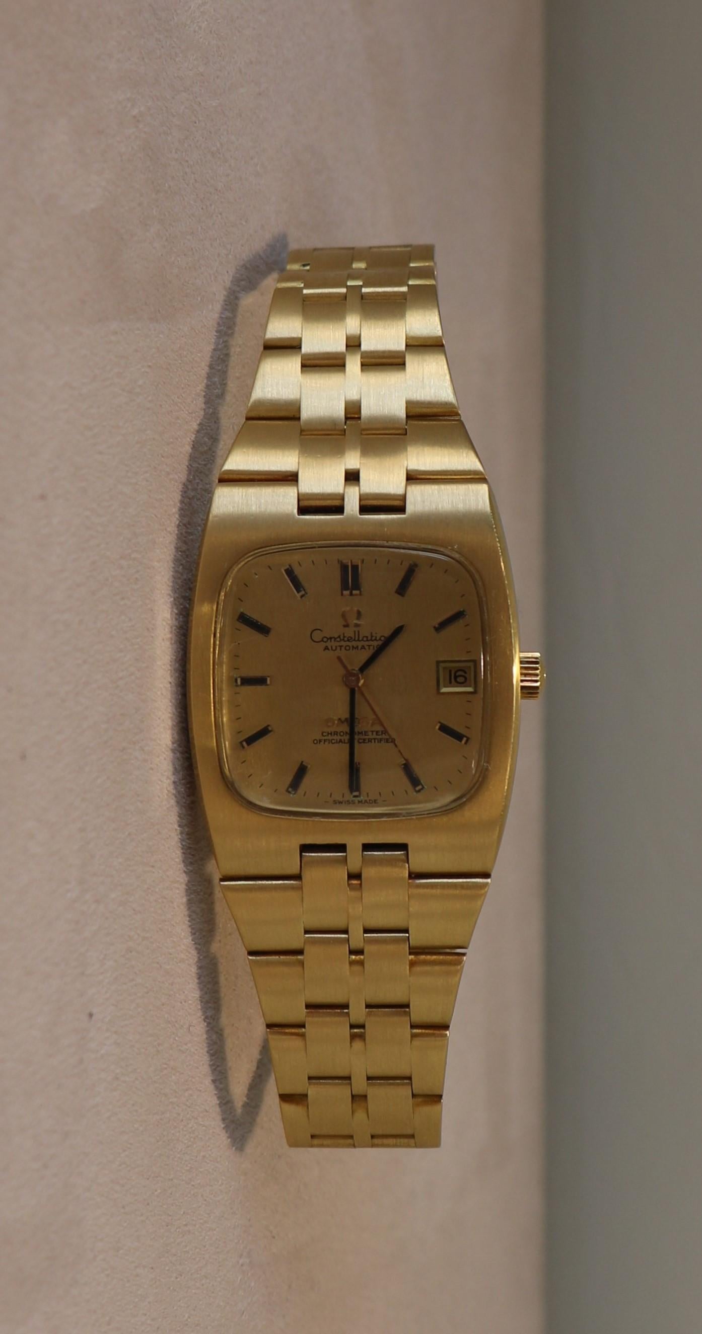 Omega Constellation Montre
Or jaune 18k