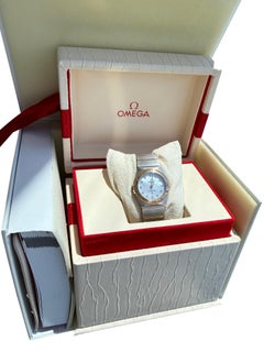 Omega Constellation White Mother of Pearl Dial Ladies Watch 123.20.27.60.55.001
