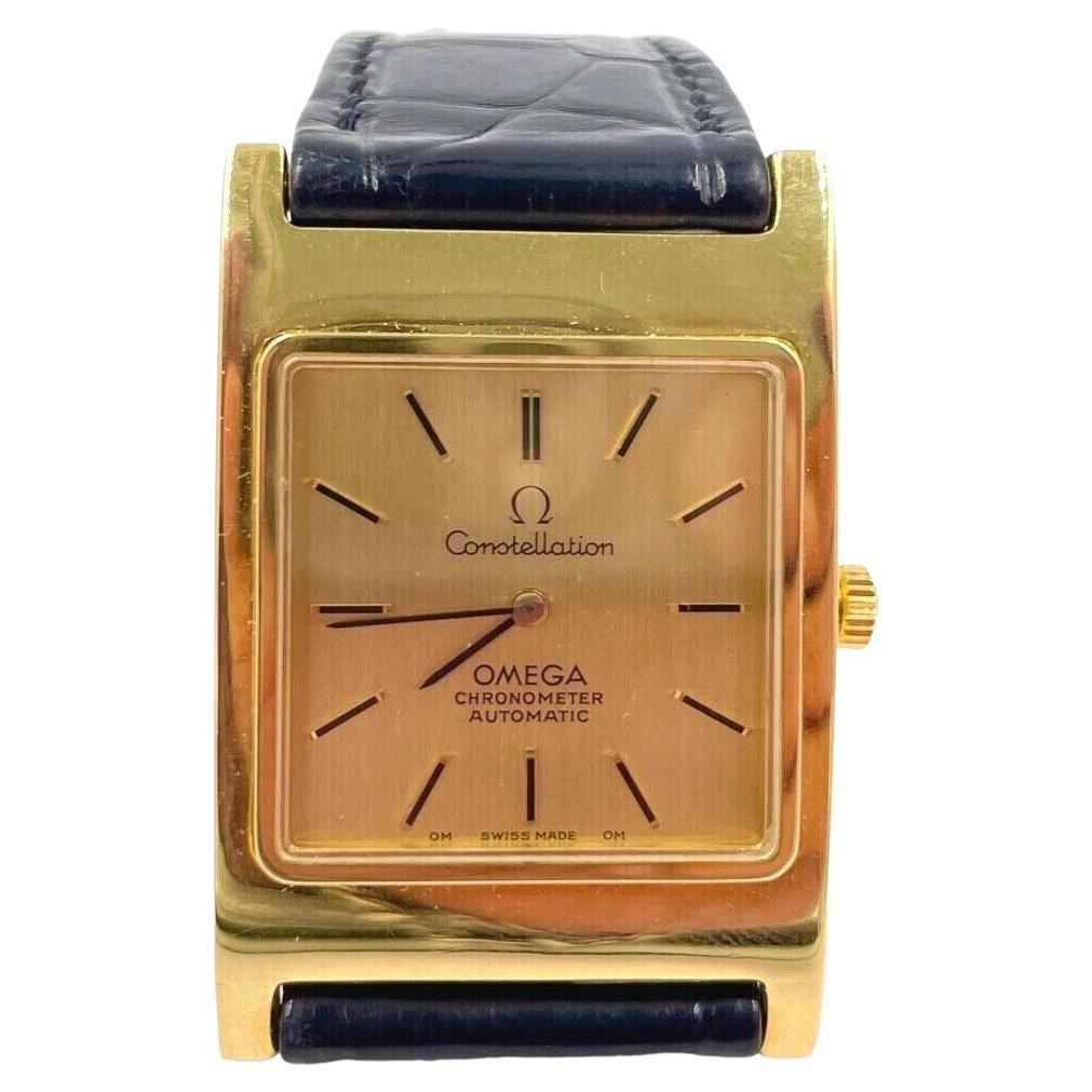 Omega Constellation Yellow Gold Watch
