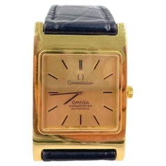 Vintage Omega Constellation Yellow Gold Watch