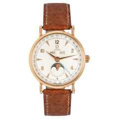 Omega Cosmic Moonphase Triple Date Rose Gold Watch