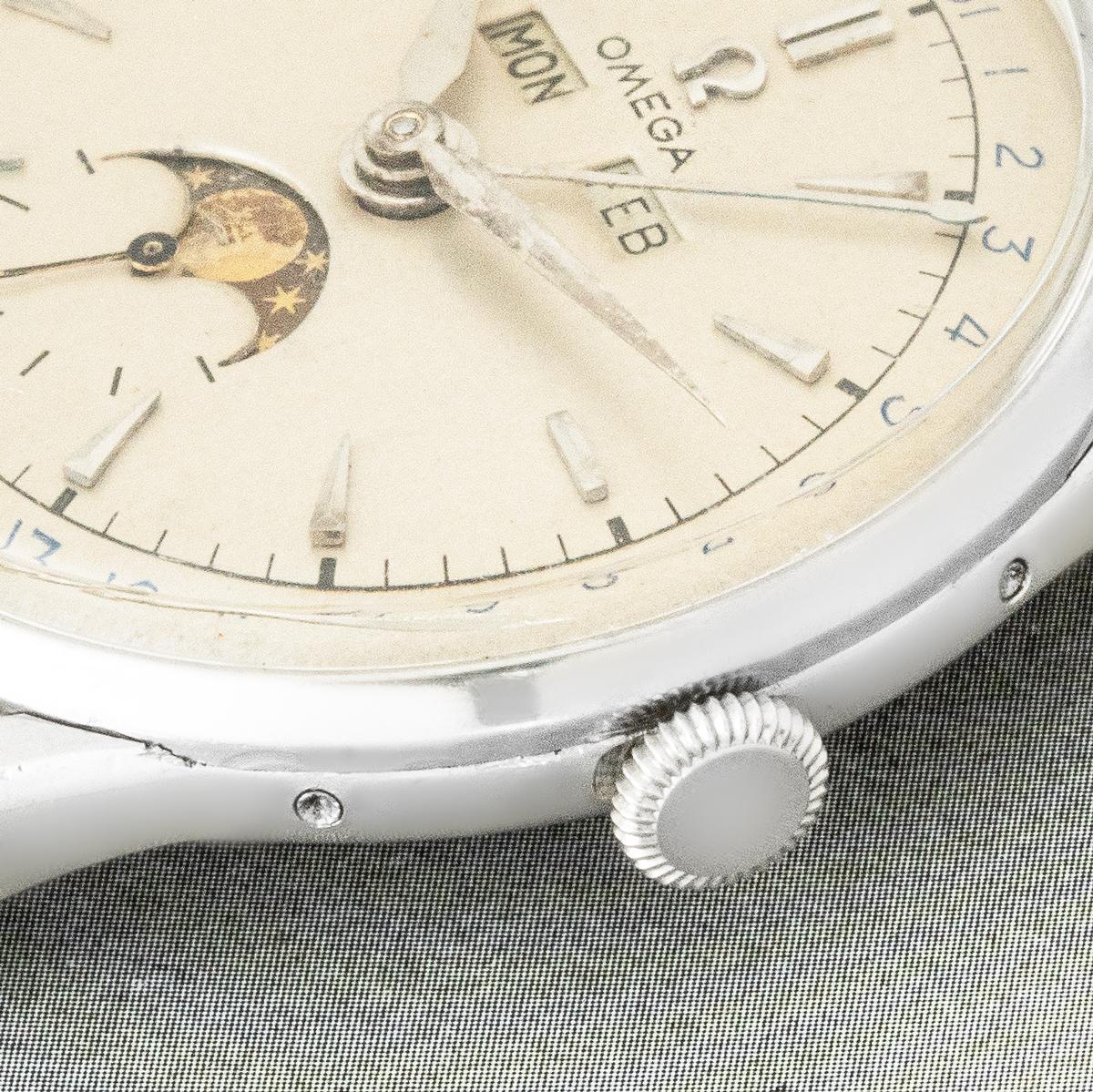 Omega Cosmic Triple Date Calendar Moonphase 35mm For Sale 1