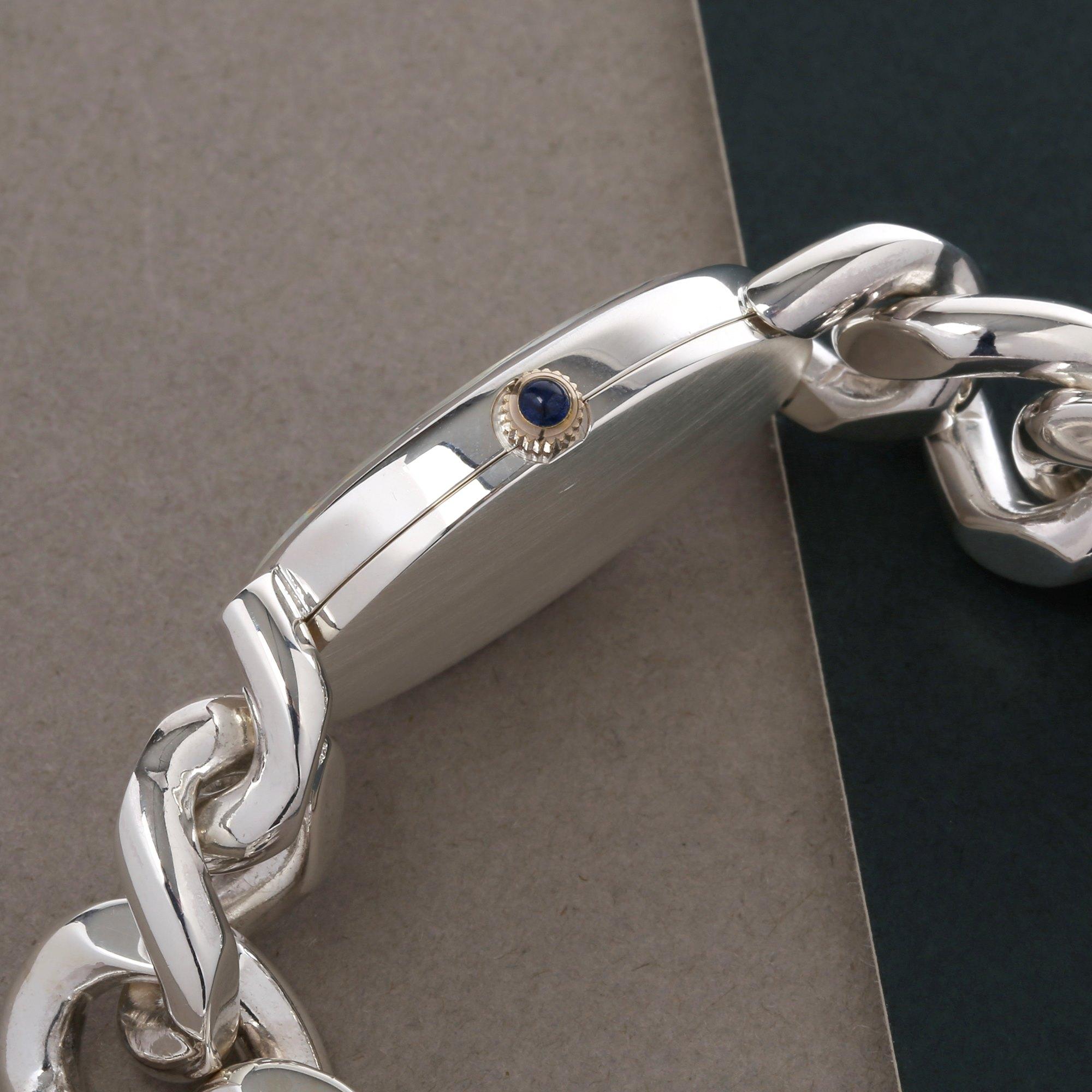 Omega De Ville 0 0 Damen Silber D'argental Uhr im Zustand „Hervorragend“ in Bishops Stortford, Hertfordshire