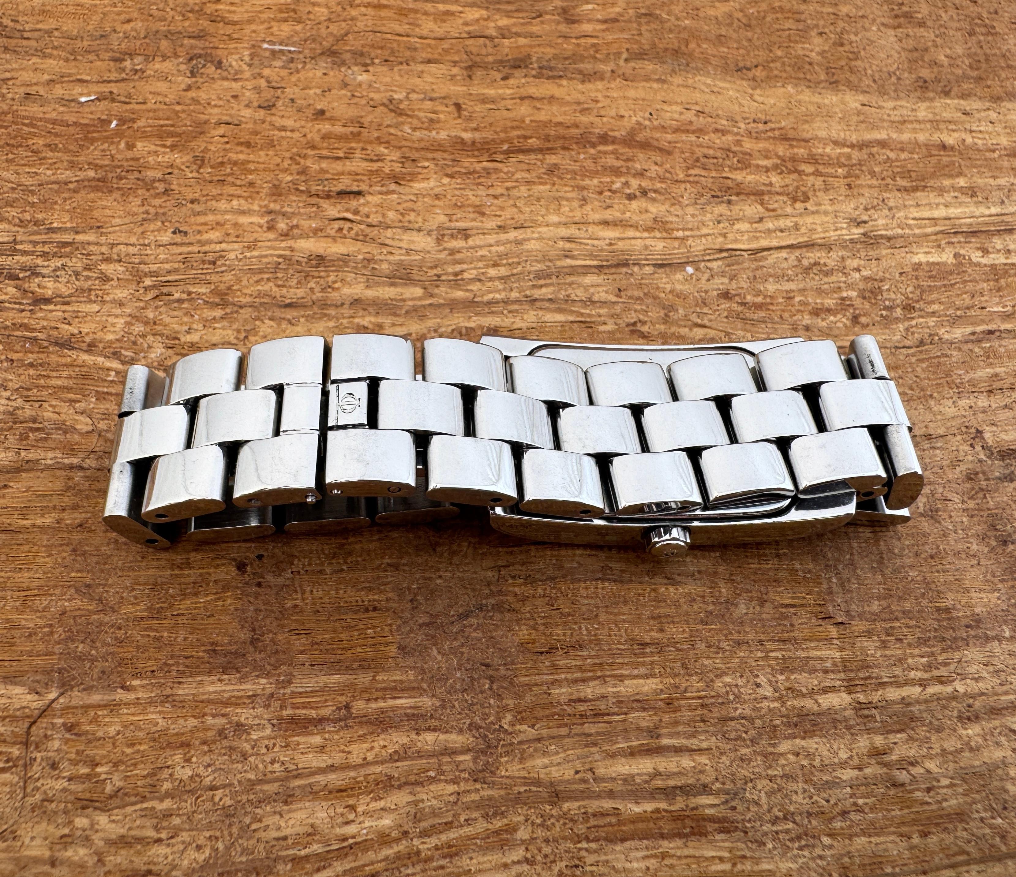 Omega De Ville 1365 Rare Honeycomb Dial Unsex Watch en venta 4