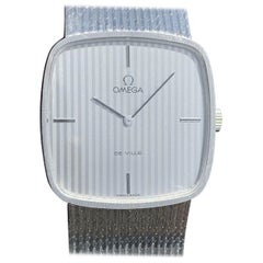 Omega De Ville 18 Karat White gold Manual Winding Watch
