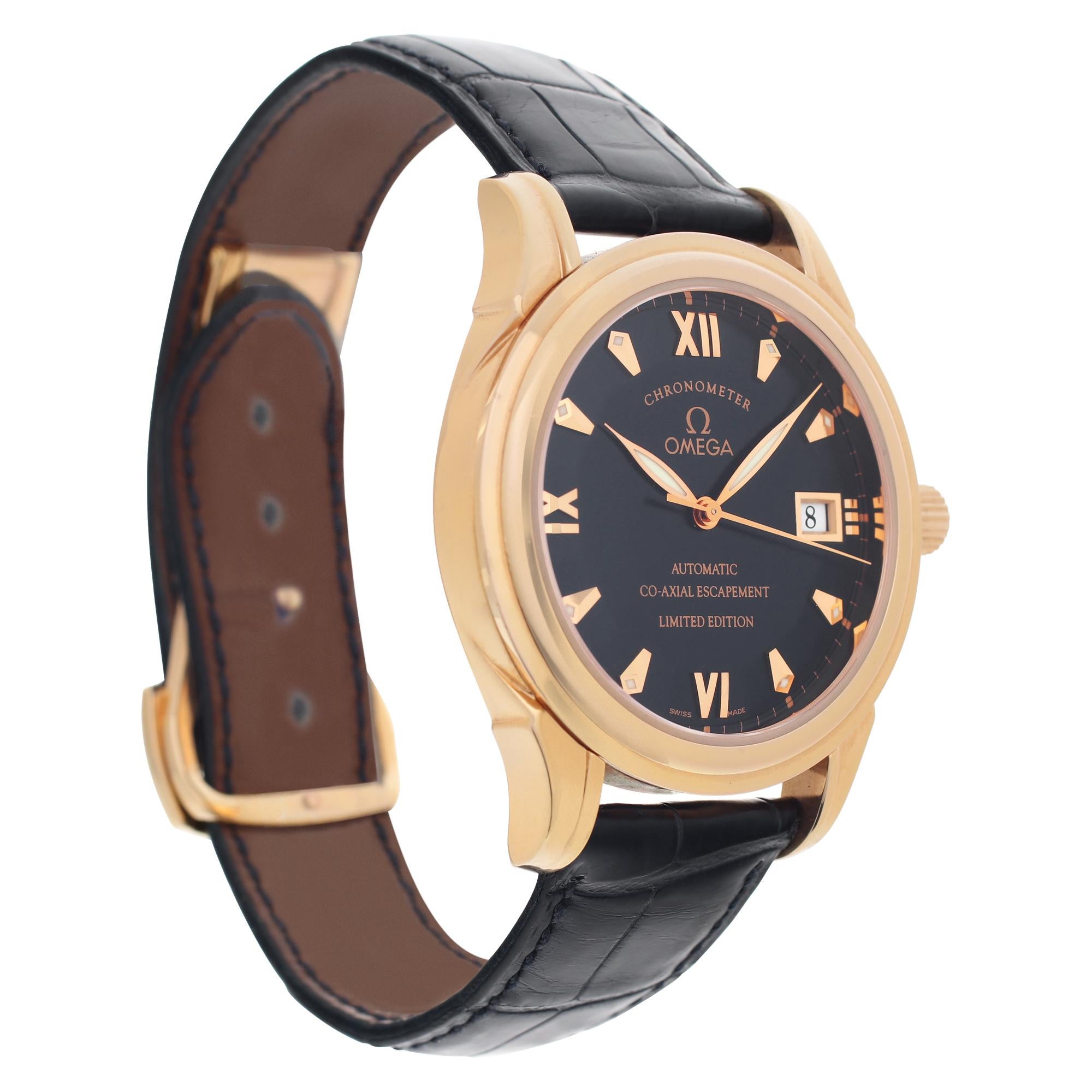 omega chronometer automatic co-axial escapement limited edition price