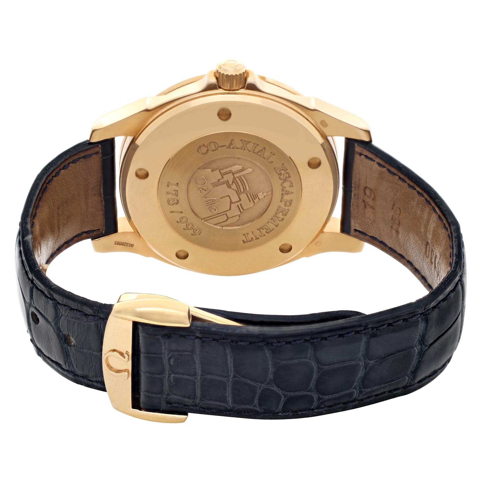 omega automatic co-axial escapement limited edition
