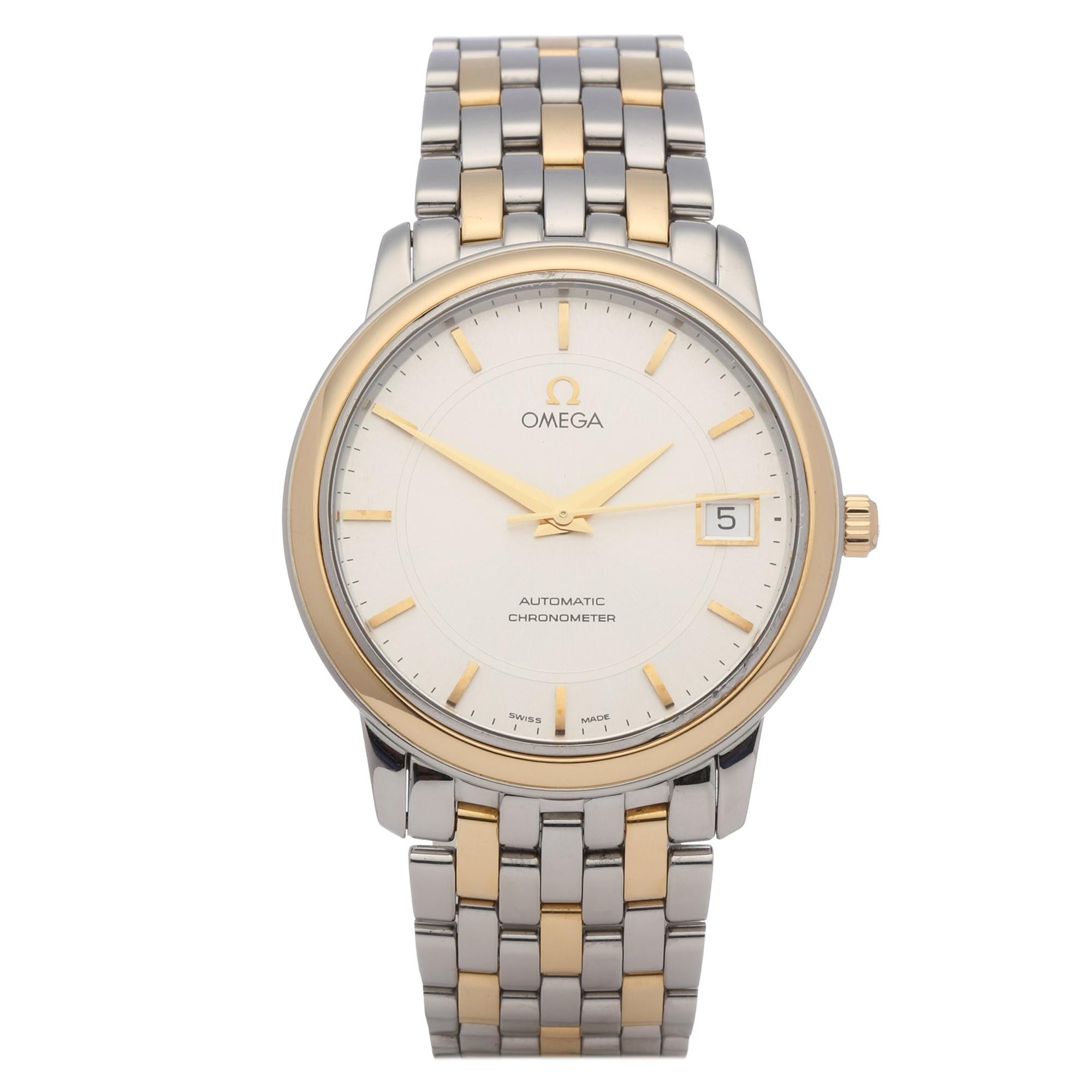 Omega De Ville 4300.31 Men Yellow Gold & Stainless Steel Watch