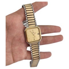 Omega De Ville "America" 18K Gold Plated 
Steel DL 3960949 Watch