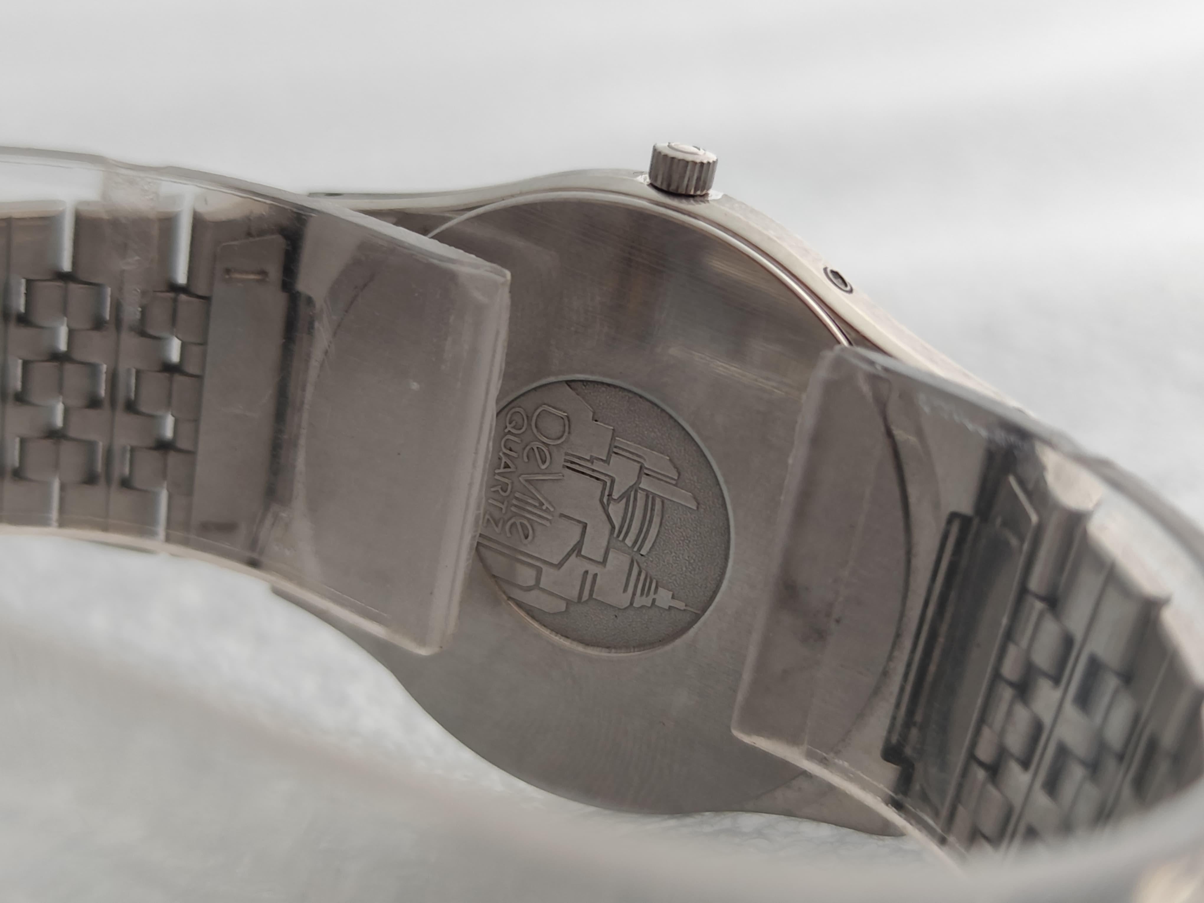 Omega De Ville cal. 1336 Rare Detailed Structured Dial Ref 1950014 Men's watch in vendita 7