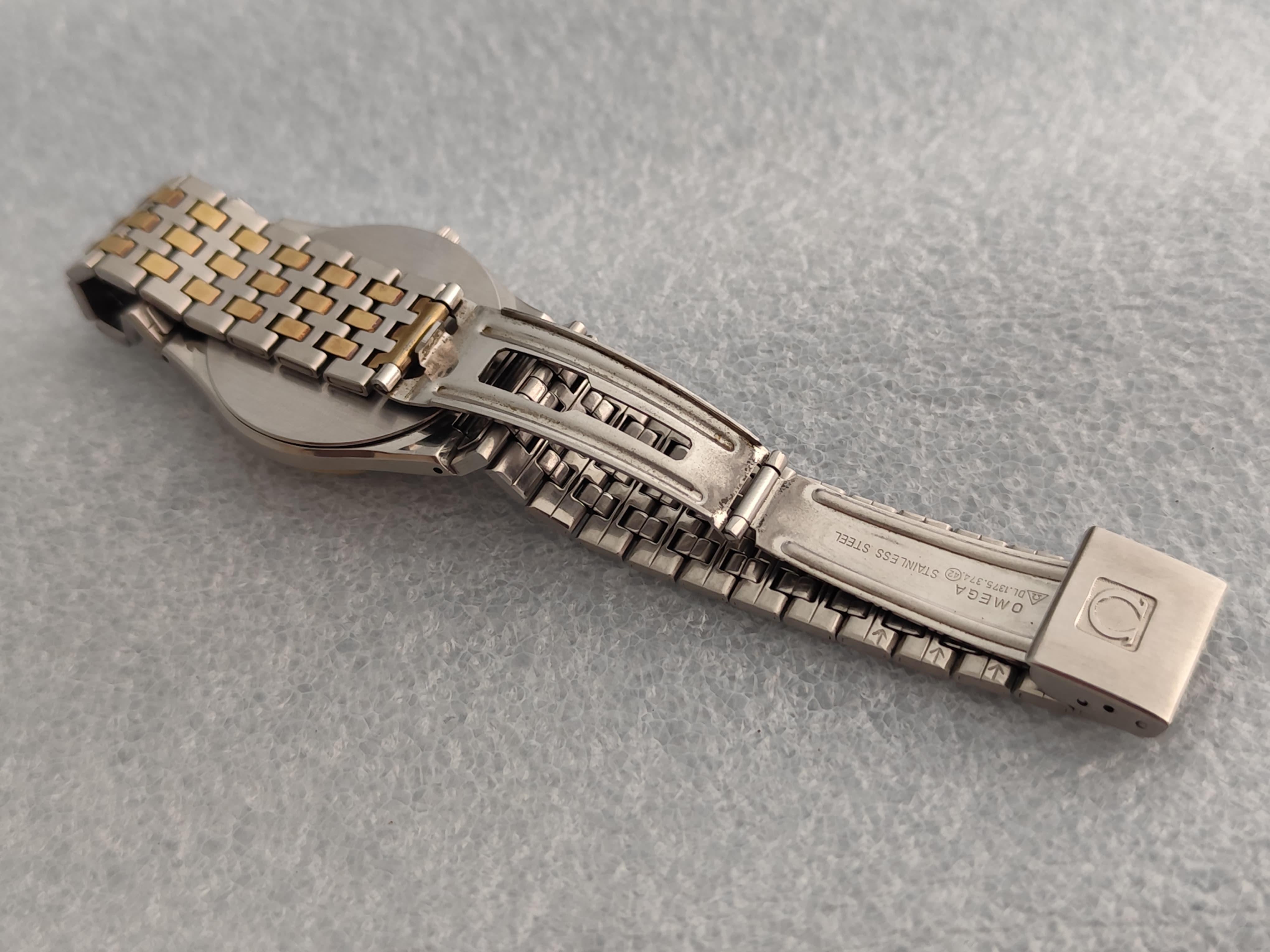 da uomo o donna Omega De Ville cal. 1336 Rare Detailed Structured Dial Ref 1950014 Men's watch in vendita