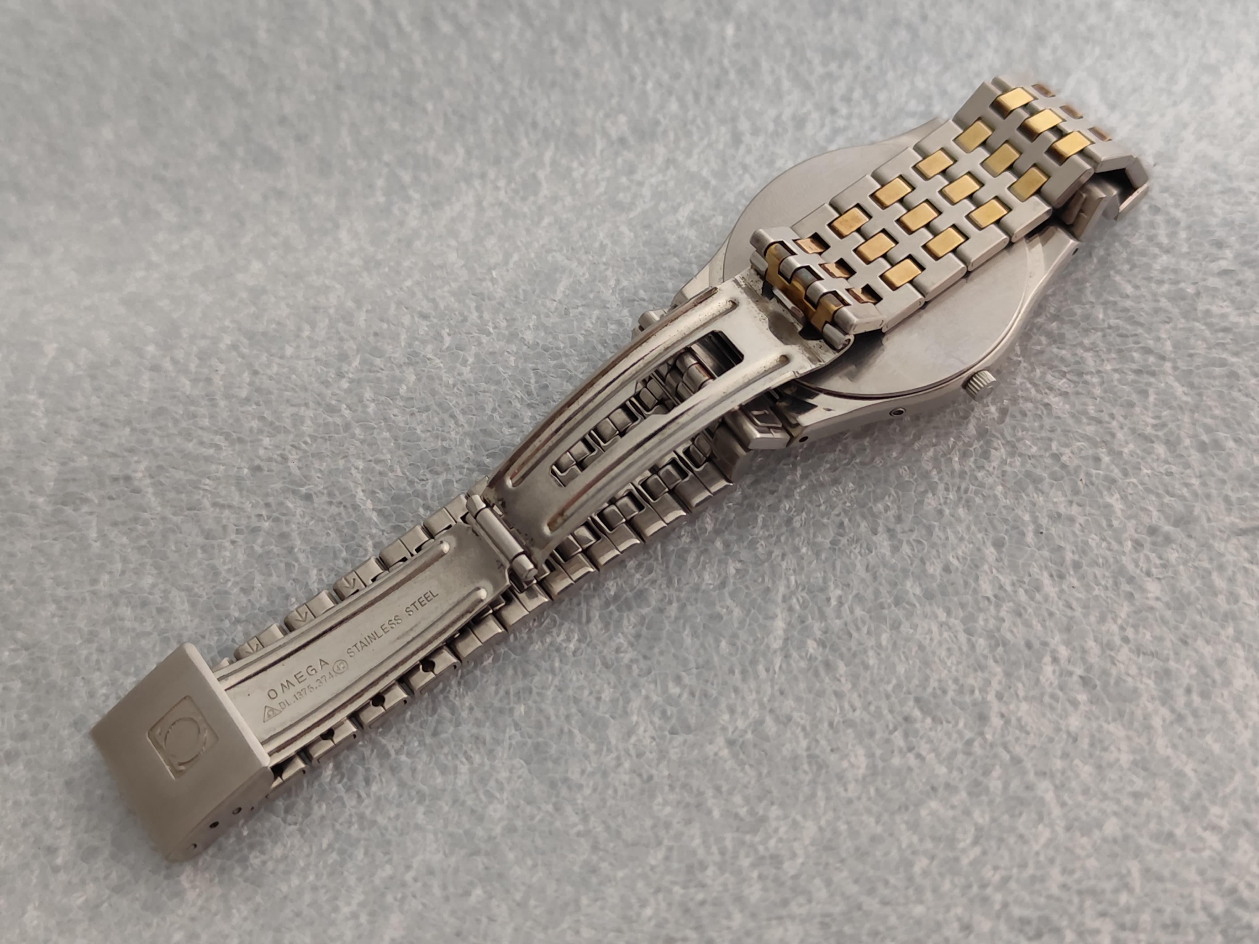 Omega De Ville cal. 1336 Rare Detailed Structured Dial Ref 1950014 Men's watch in vendita 2