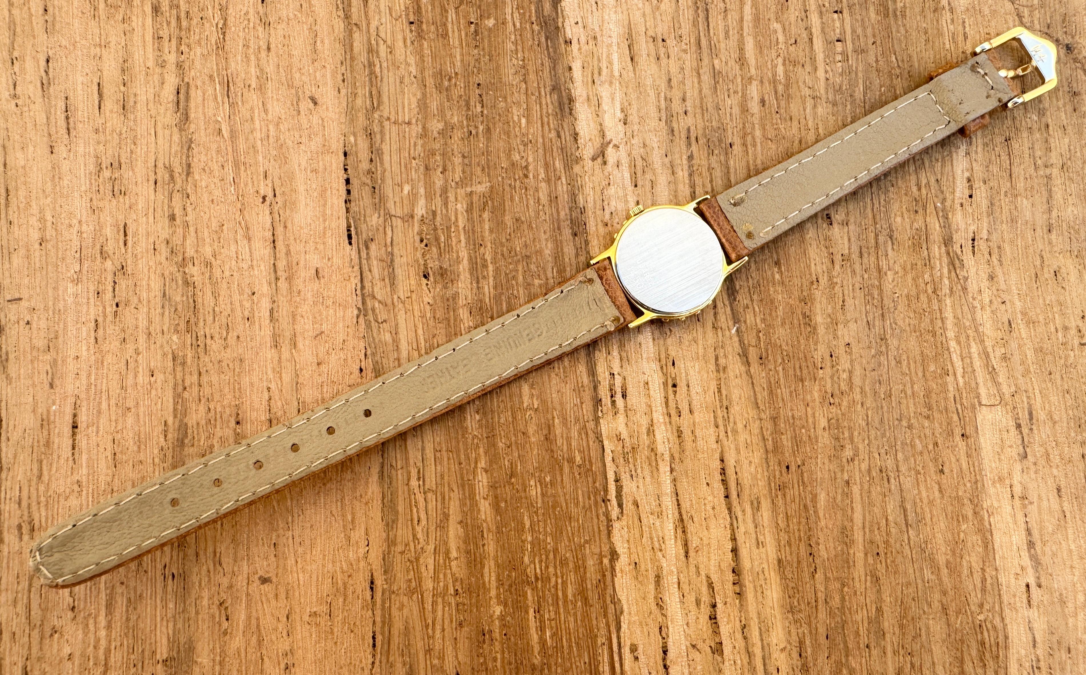 Omega De Ville cal 1450 Seltene gefütterte Zifferblatt Damenuhr Vintage 6