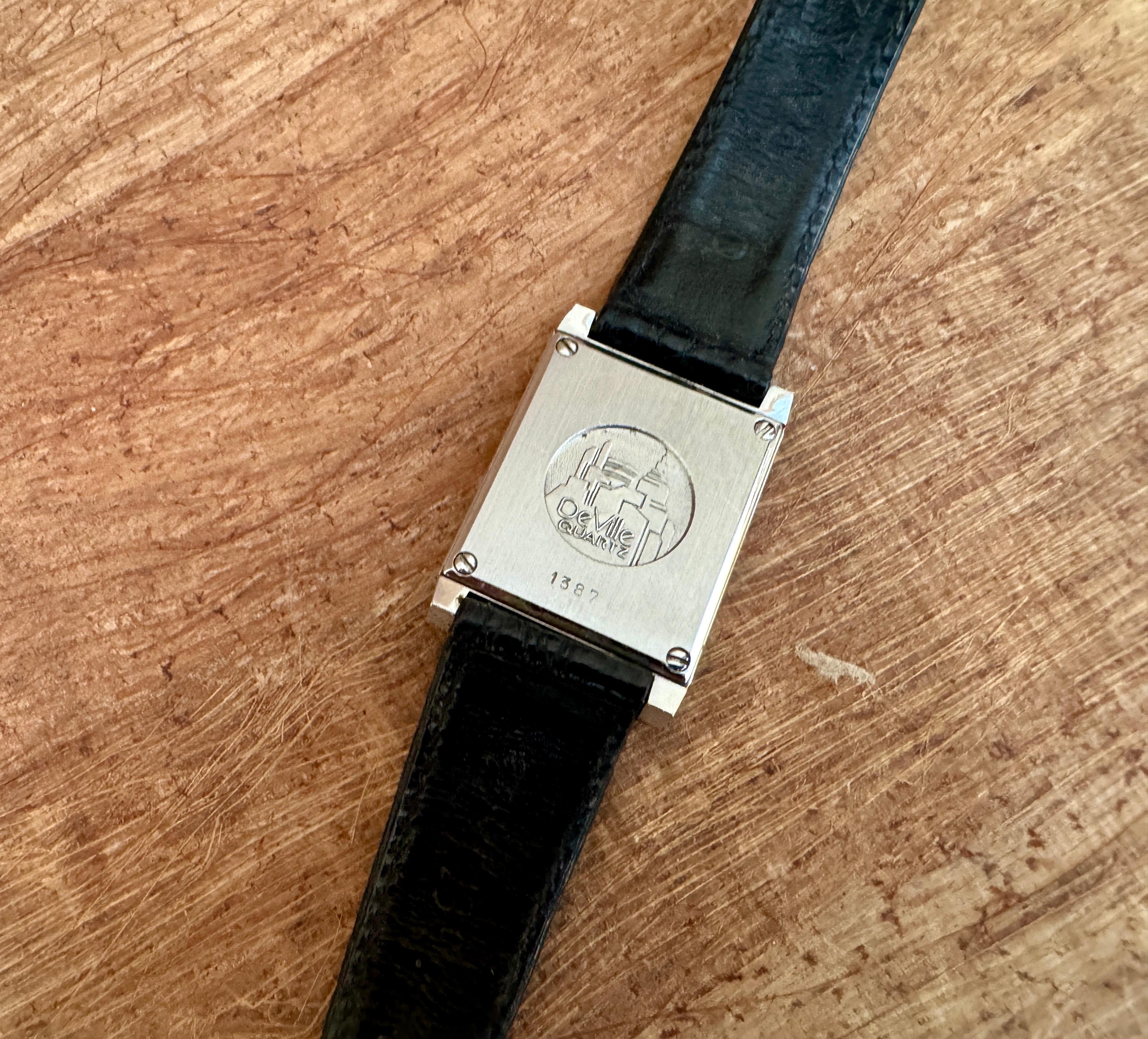 Omega De Ville Design Slim Two Tone 1387 Watch For Sale 8